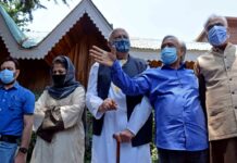 PAGD Meeting Underway At Dr Farooq Abdullah’s Residence