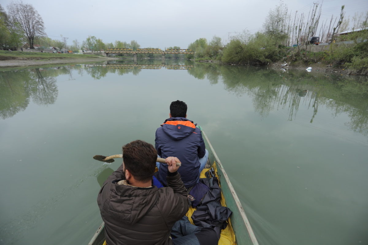 The placid sind as it nears shadipora