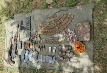 Arms And Ammunition Recovered In Poonch: Police