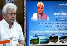 Lt Governor Launches Mission Youth’s JK Tourist Village Network