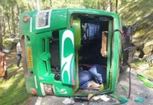 15 Injured In Road Accident