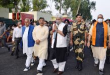 LG Inaugurates Retreat Ceremony At Octroi Post, Suchetgarh On India-Pak International Border