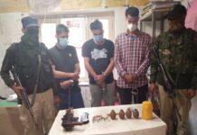 Three Held With Arms And Ammunition In South Kashmir: Police