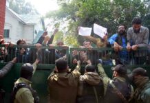 Arrest Of Kashmiri Students: PDP Stages Protest In Srinagar