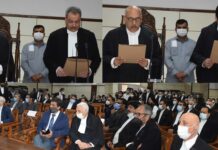 Chief Justice Administers Oath Of Office To Newly Appointed Judges