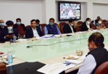 LG Reviews Status Of Self Employment Schemes With Secretaries And Bank Officials