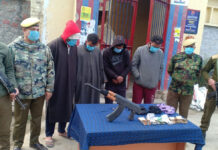 Four Extortionists Held With Dummy Gun, Robbed Money In Central Kashmir: Police