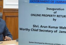 Portal For E-Filing Of Property Return Statement Launched