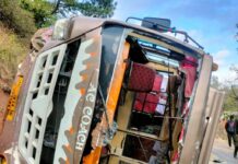 One Dead, 13 Injured In Road Mishap