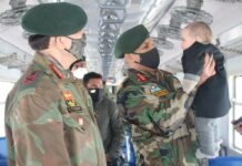 Northern Army Commander Visits Anantnag