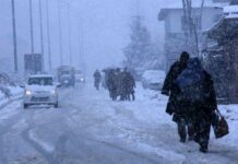 Fresh Snowfall in Kashmir Brings Relief From Freezing Temperatures