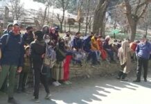 Landowner Locks School Gate Forcing Students To Study In Open