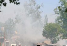 Six Policemen Injured, Cow Shed Burnt During Clashes Over Land Dispute