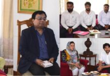 Joint Delegation Of Rehbar-E-Khel, Janglat Calls On Lt Governor