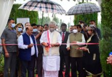 Lt Governor Inaugurates Flower Show-2022 At Srinagar’s Botanical Garden