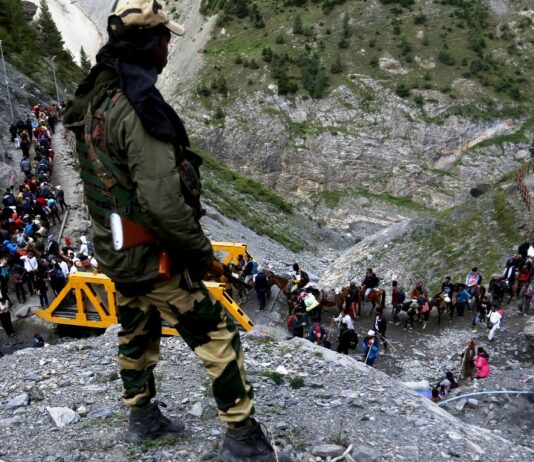 Security Wing Deploys Hi-Tech Security Gadgets at Yatra Camps to Ensure Pilgrim Safety During SANJY-2026