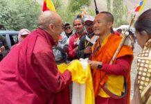 Bhutan Monks in Ladakh for Spiritual Exchange