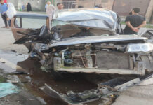 Four Injured In Road Accident
