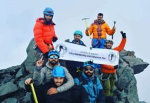 Nine Kashmir Mountaineers Summited the Tatakooti Peak, Third Successful Attempt Ever