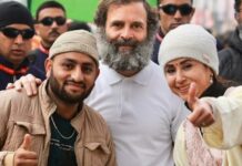Urmila Matondkar Joins Rahul Gandhi’s Bharat Jodo Yatra In Jammu