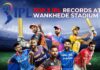 Top 3 IPL records at Wankhede Stadium