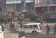 Anti-Encroachment Drive Begins At Malik Market Jammu