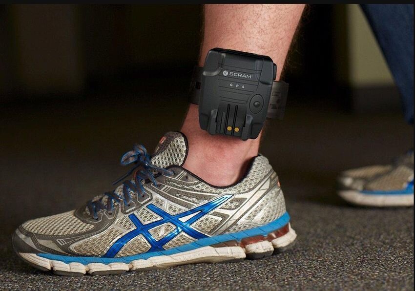First in country to use GPS tracker anklet - YouTube
