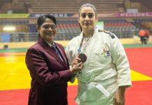 National Judo League: Kabra Altaf Wins The Only Medal for Kashmir in Senior Category
