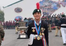 Senior Cadet Captain Ulfat Khan