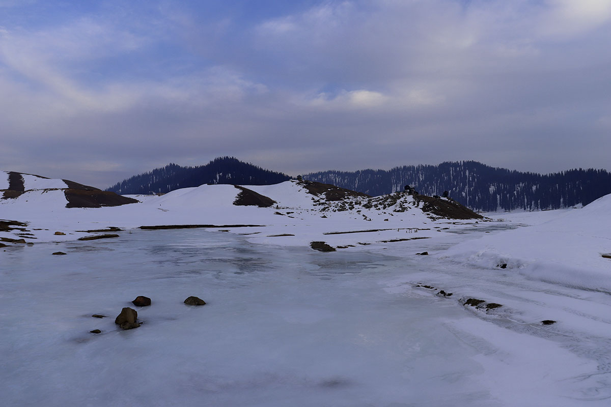Bungus, a winter wonderland in silence