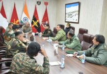 Army Commander Reviews Preparedness Of Formations Along LoC