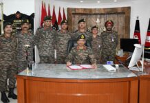 Army Commander Assesses Counter-Terror Training of Police in JK’s Bhaderwah Lt Gen MV Suchindra Kumar