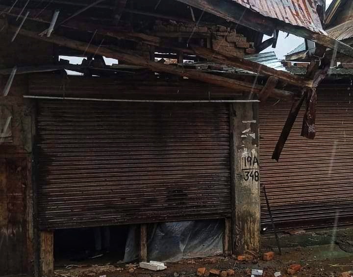 Gusty Winds damage on March 02 2024