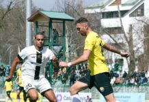 Real Kashmir FC i-League Match with Mohammedan Sports Ends in Draw Real Kashmir FC i-League