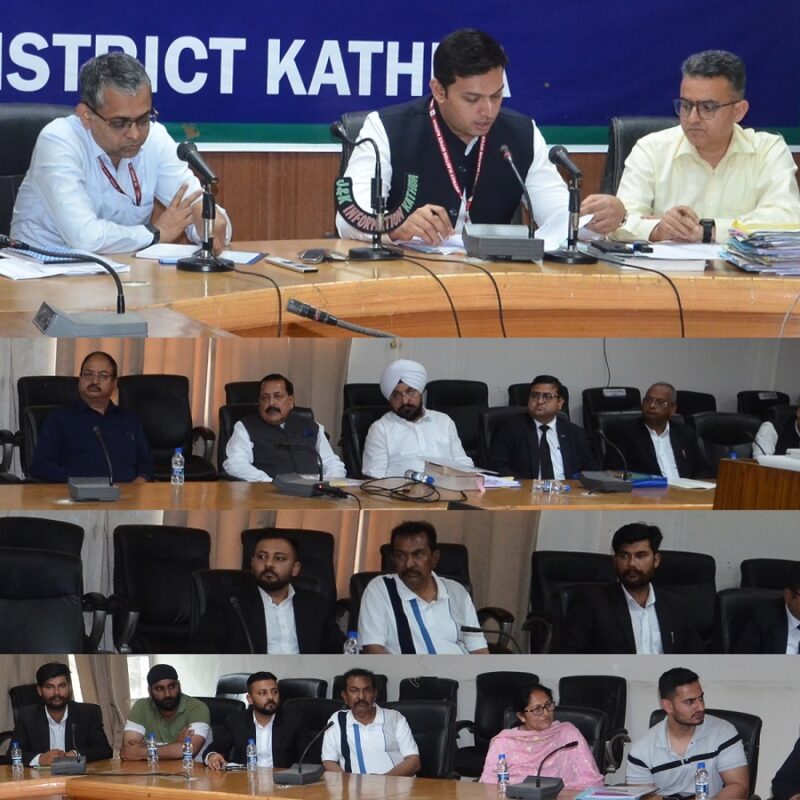 Scrutiny of nomination papers completed for 4-Udhampur PC