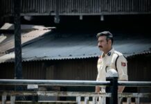 Ajay Devgn was spotted filming a scene for Rohit Shetty's upcoming 'Singham Again' in Old City's Zaina Kadal area of central Kashmir’s Srinagar district.