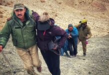 Two Stranded Foreign Tourists Rescued in Ladakh