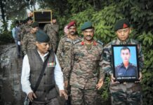 Slain in JK’s Doda Gunfight, Third-Generation Army Captain Thapa Cremated