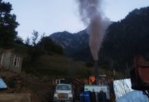 The macadam plant is established in Vewan village of North Kashmir's Bandipora district. (Image credit: Sajid Raina, KL)