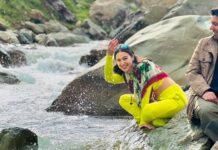 Bollywood actor Sara-Ali-Khan in Kashmir in 2024