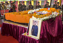 Slain in JK’s Doda Gunfight, Army Captain’s Mortal Remains Brought To Bengal