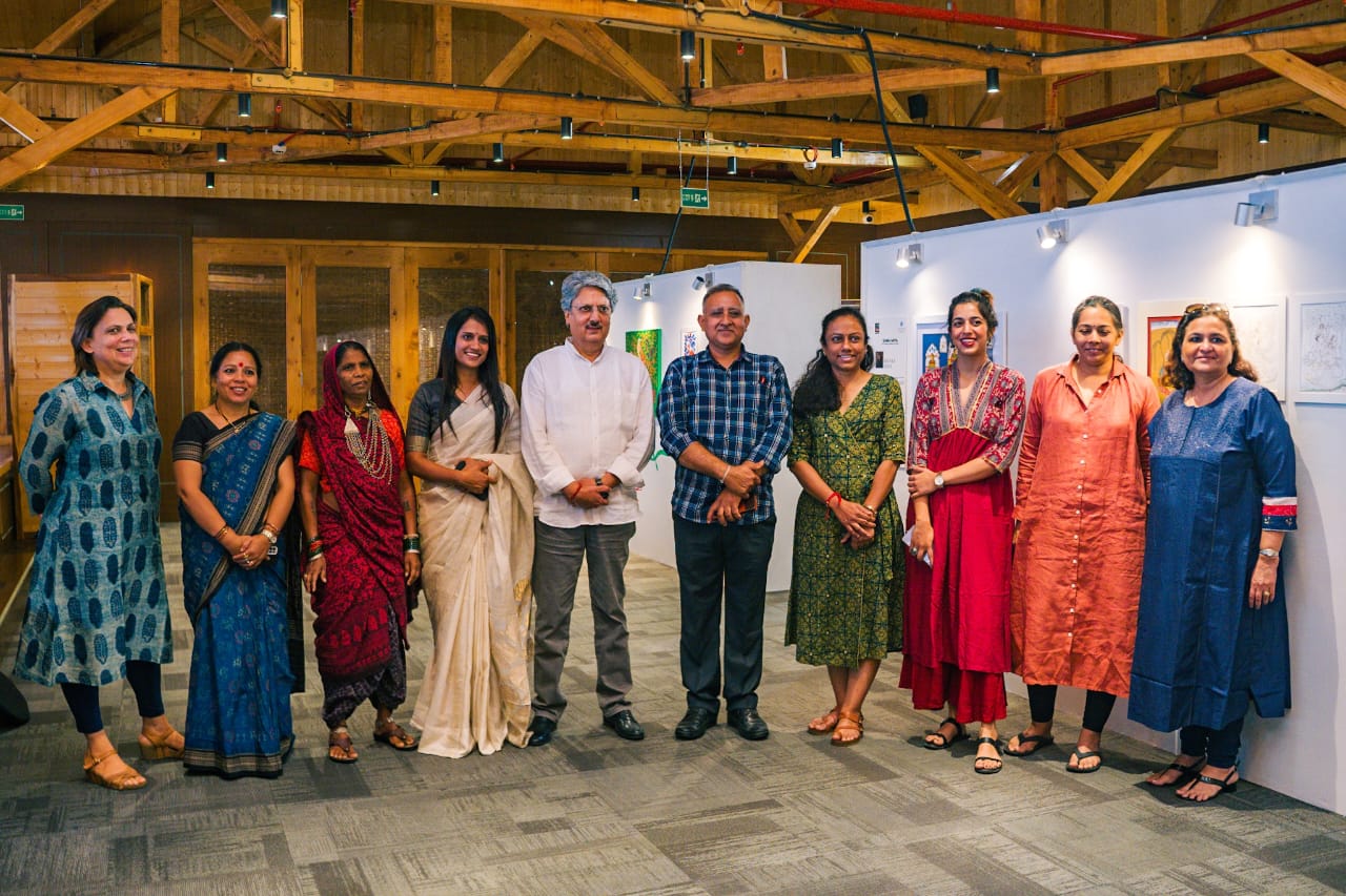 Sama-Vaya Art Retreat Wraps Up with Exhibition in Jammu"