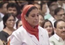 President Murmu Awards SKIMS Nurse Dr. Tabasum Handoo with Florence Nightingale Award 2024