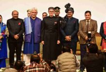 Govt Issues December–January Ministerial Roster for Srinagar Secretariat Swearing-in-Ceremony of Omar Abdullah and his five cabinet ministers at SKICC, Srinagar on October 16, 2024.