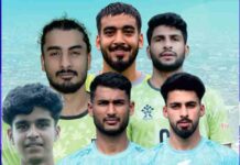 Downtown Heroes FC Players to Represent Jammu Kashmir in Santosh Trophy