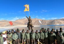 Chhatrapati Shivaji’s Statue Installed at Pangong Tso, Symbolising Valour and Sovereignty Indian-Army-unveils-statue-of-Chhatrapati-Shivaji-at-eastern-Ladakhs-Pangong-Tso.