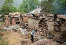 Homes-Damaged-in-Cross-Border-Shelling-Along-LoC-in-Uri KL Image by Faisal Bashir