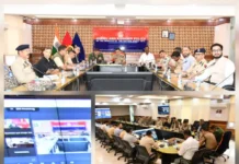 Joint Review Meeting on Flood Preparedness Held at PCR Kashmir