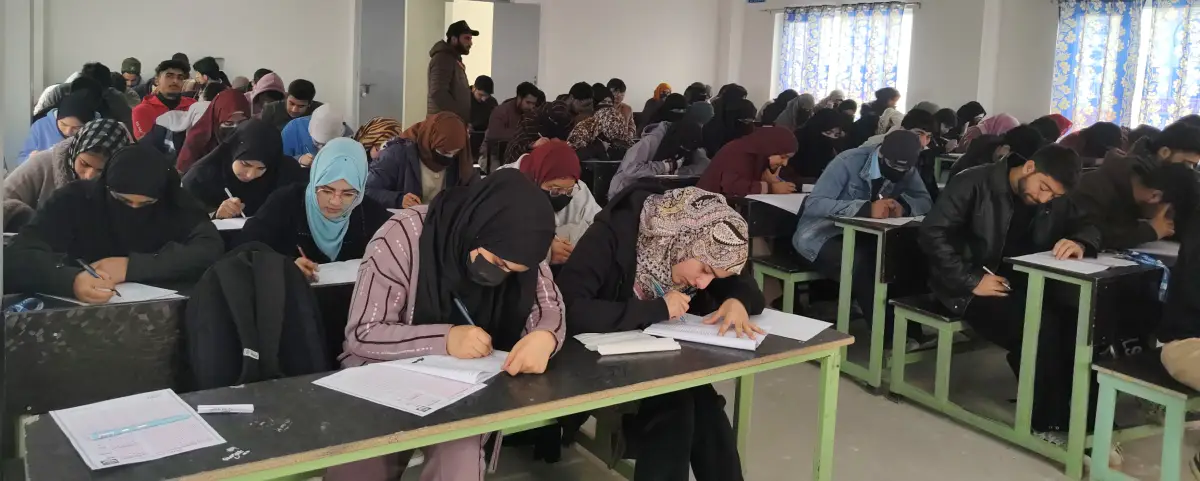 Kashmir students, examinations