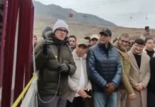 CM Inaugurates World’s Highest Rotating Restaurant in Kashmir